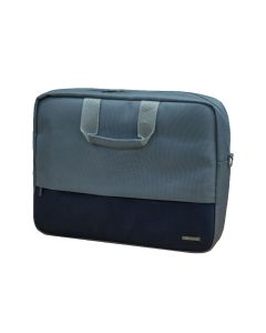 L'avvento BG926 Laptop Shoulder Bag 15.6", made of Polyester Gray * Blue