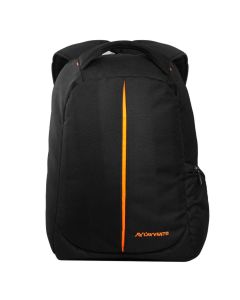 L'AVVENTO Discovery Laptop Anti-Theft Backpack fit up to 15.6” Laptops Nylon with Padded Laptop Compartment - Black