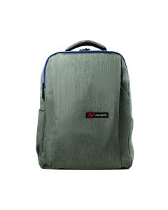 L'avvento Laptop Backpack, Made by High Quality Material with Zipper Puller fits up to 15.6" with USB Power Socket - Gray