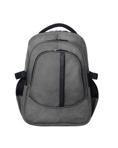 L'AVVENTO Discovery Backpack fit with Laptops up to 15.6", Material Nylon +PU - Gray