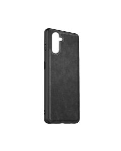 Back Cover for Samsung A24 Leather - Black