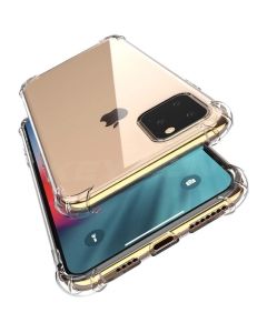 Rubber Back Cover Full Protection For iPhone 11 Pro - Clear