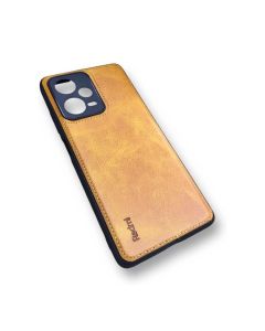 Leather case for Xiaomi Redmi 12 - Brown