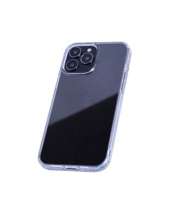 QY Glossy Back Cover for iPhone 14 pro Max - Transparent