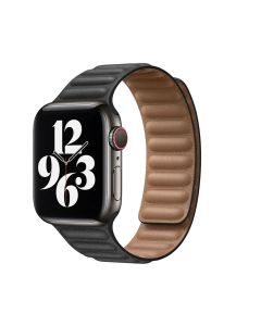 Magnetic Link Strap For Apple watch 42/44/45 - Black