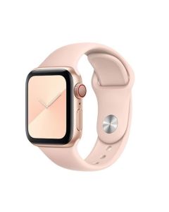 Coteetci Silicon Strap For Apple watch for 42/44/45 - Pink