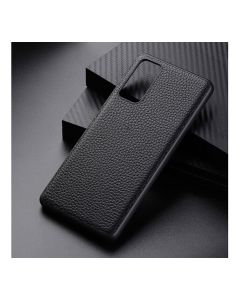Back Cover leather For Samsung Galaxy A73 - Black