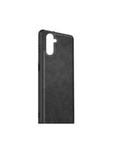 Back Cover for Samsung A14 Leather - Black