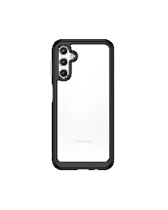 Q-Series Back Cover For Samsung A24 With - Black Edge