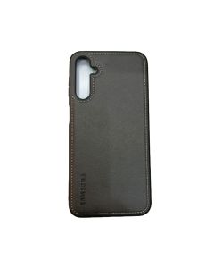 Back Cover for Samsung A24 Leather - Grey