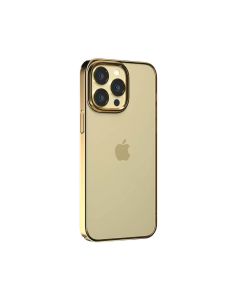 Devia Back Cover for iPhone 14 Pro Glimmer Series Magnetic Case PC (6.1) - Gold