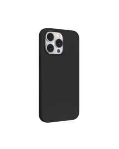 Devia Back Cover for iPhone 14 Nature Series Silicone Magnetic Case (6.1) - Black