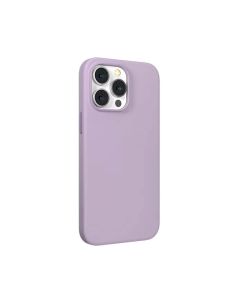 Devia Back Cover for iPhone 14 Nature Series Silicone Magnetic Case (6.1) - Purple