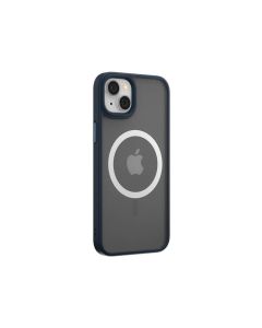 Devia Back Cover for iPhone 14 Plus Pino Series Magnetic Case (6.7) - Blue