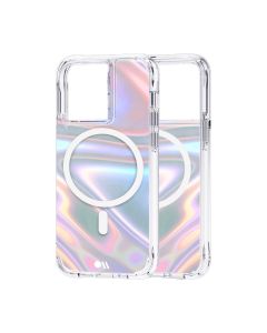 Case Mate for iPhone 13 Pro CM046638 Soap Bubble Magsafe Case - Iridescent