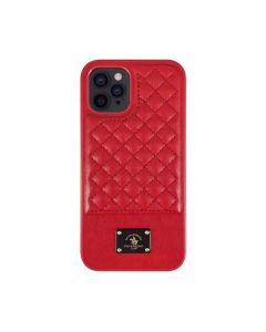 Santa Polo Back Cover For iPhone 12\ iPhone 12 Pro - Red