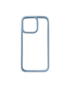 Magic Mask Q- series for iPhone13 Pro Max Bump Protective With Frame - Light Blue