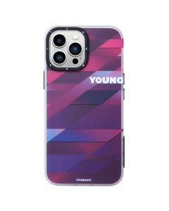 Youngkit Back Cover for iPhone 13 Pro Classic Series Quadrilateral - Purple