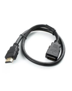 2B (DC603) HDMI-F-HDMI-M Cable 50cm - Black