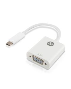 HP USB-C to VGA Adapter - White