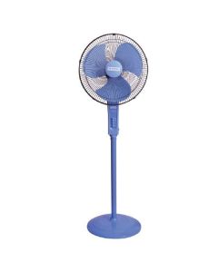 Fresh Stand Fan Galaxy 16 inch With 3 Speed and 3 Blades Without Remote Control - Multi Color