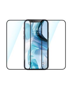 Devia Real Series 3D Full Screen Privacy Tempered Glass for iPhone XI R 6.1 2019 - Black