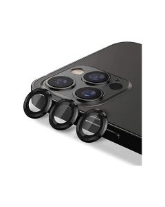 Devia Peak Series Lens Protector 3PCS for iPhone 14 Pro &14 Pro Max - Black