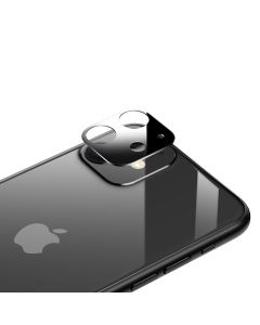 USAMS BH553 Tempered Glass Camera Lens for iPhone 11 - Black