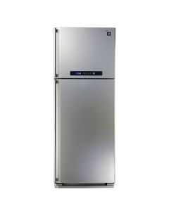 Sharp Refrigerator Digital No Frost 450 L - 2 Doors Plasma Cluster -  Silver SJPC58A(SL)