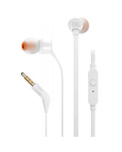 JBL T110 In-Ear Headphones - White