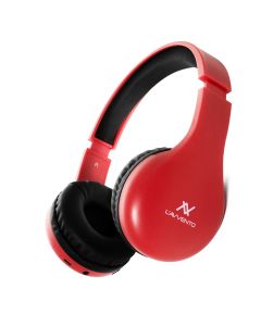 L'AVVENTO (HP11R) Bluetooth Headphone with Stereo Plug - Red