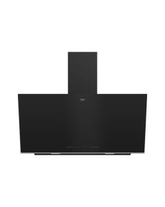 Beko Built-in Hood 90 CM With A Chimney - Black - BHCA96641BFBHSE