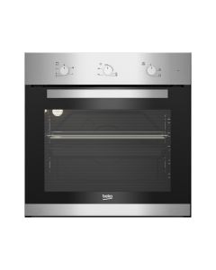 Beko Built-In Gas Oven With Fan - Silver*Black - BIG22100XC