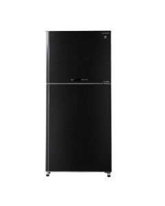 Sharp Refrigerator Inverter Digital No Frost 450L -2 Glass Doors - Black  - SJ-GV58G-BK