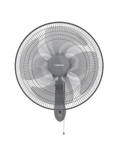 Tornado Wall Fan 18 Inch With 4 Plastic Blades and 3 Speeds - Grey TWF-18G