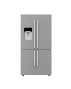 Beko 4 Doors Inverter Refrigerator 624L Net 565L Dispenser Touch Digital Control Screen - Stainless Steel - GNE134626ZXH