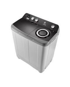 Hoover Semi-Automatic Washing Machine 10 Kg - Gray - HW-HTTN10LSTO