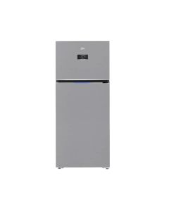 Beko Freestanding Refrigerator No Frost - 2 Doors - 590 Litres - Inverter Motor - Silver - B3RDNE590ZXB
