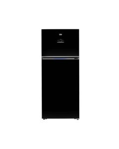 Beko Freestanding Refrigerator No Frost -  2 Doors - 590 Litres - Inverter Motor - Black - B3RDNE590ZB