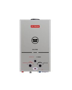 Fresh Gas Water Heater 10 liters with Adapter - Silver - 10983