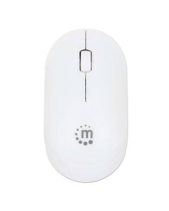 Manhattan Performance III Wireless Optical USB Mouse 1000 DPI - 190152 -  Silver / White