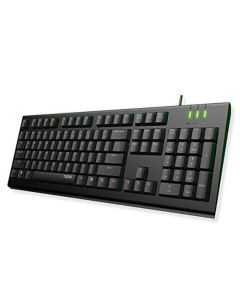Rapoo لوحة مفاتيح سلكية AR موديل NK1800 - أسود