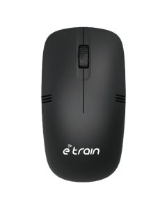 E-train (MO10B) Wireless Optical Mouse 1200DPI - Black
