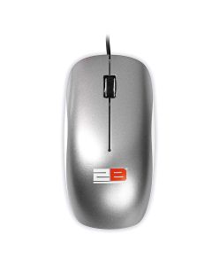 2B (MO17A) Optical Wired Mouse Piano Finishing - Gray