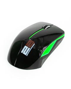 2B (MO33N) 2.4G Wireless Mouse - Green With Black Cover