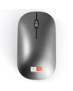 2B (MO876) 2.4GHz Slim Wireless Optical Mouse with Blue Light - Gray