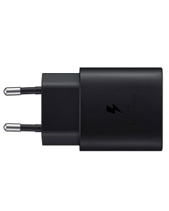 Samsung 25W PD Charger 2pin USB-C Cable 1M - Black