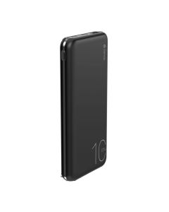 ديفيا باور بانك EP109 سعة 10000 مللي أمبير 22.5 وات Smart Series Full Compatible - أسود