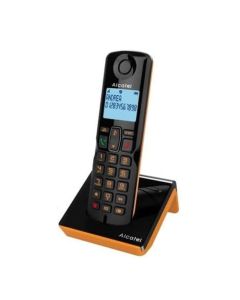 Alcatel Cordless Phone - S250 - Black*Orange