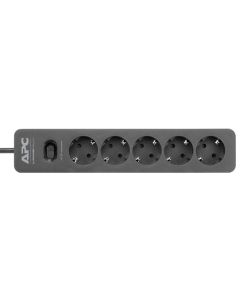 APC Essential SurgeArrest  5 Outlet 230V Germany - PME5B-GR - Black